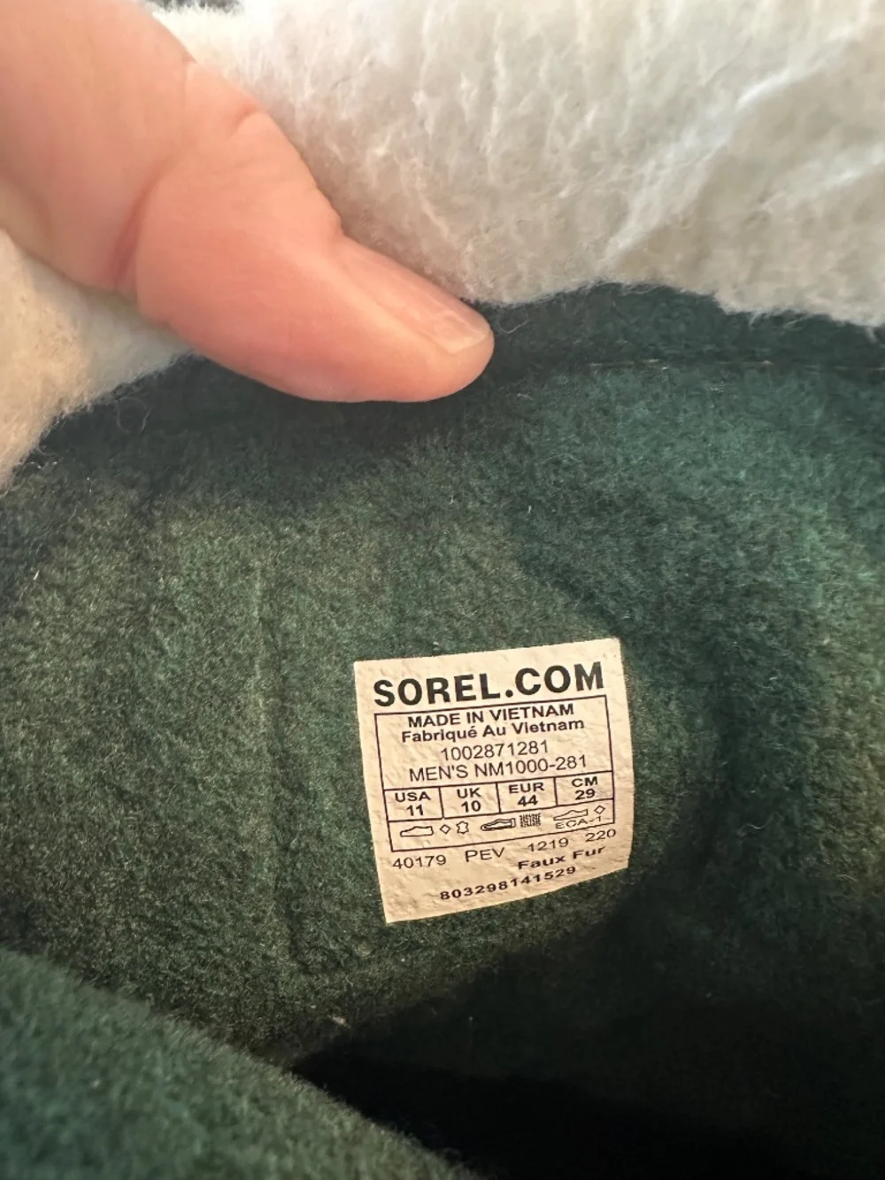 Men’s Size 11 Sorel Boots